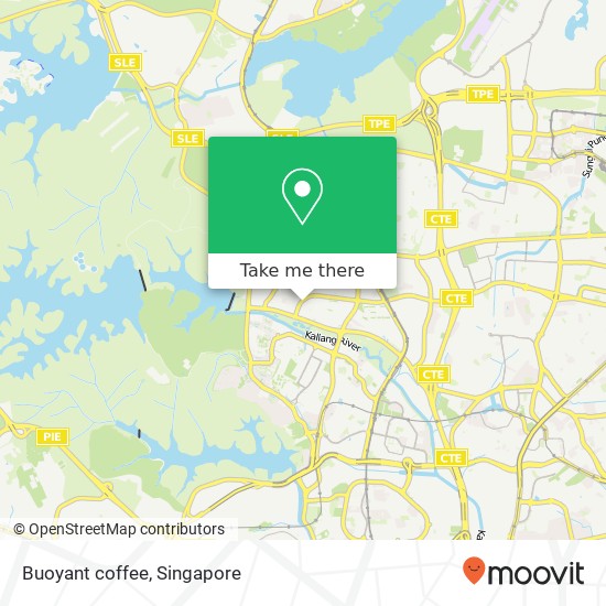 Buoyant coffee map