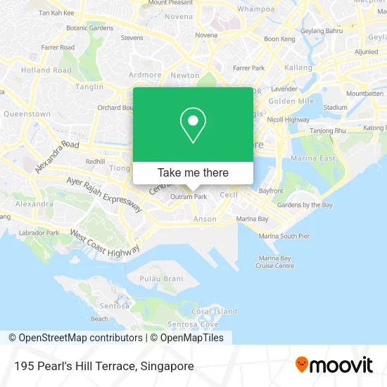 195 Pearl's Hill Terrace地图