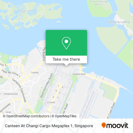 Canteen At Changi Cargo Megaplex 1地图