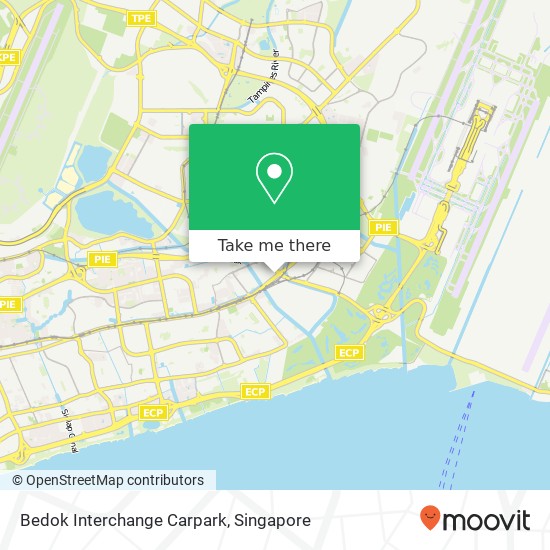 Bedok Interchange Carpark map