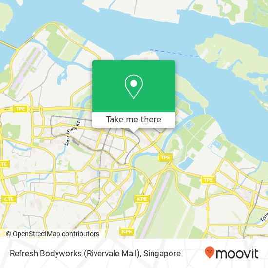 Refresh Bodyworks (Rivervale Mall) map