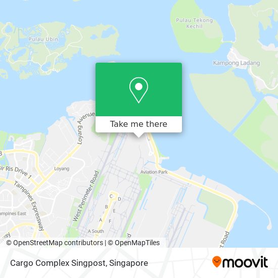 Cargo Complex Singpost地图
