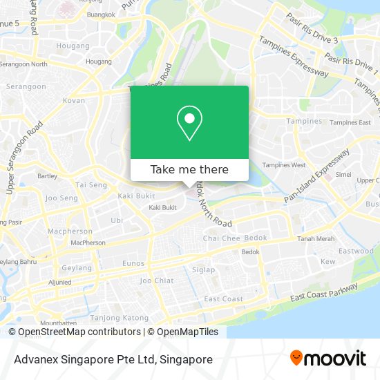 Advanex Singapore Pte Ltd地图