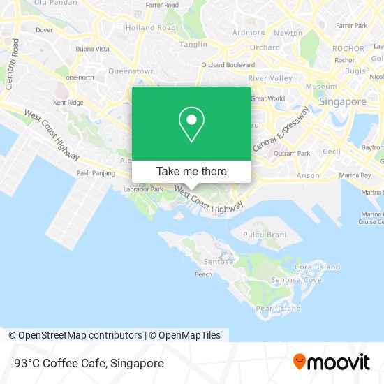 93°C Coffee Cafe map