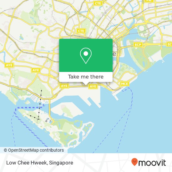 Low Chee Hweek, Keppel Rd Singapore map
