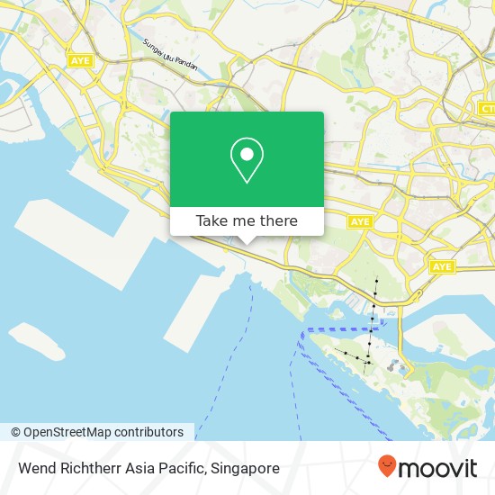 Wend Richtherr Asia Pacific, Singapore map
