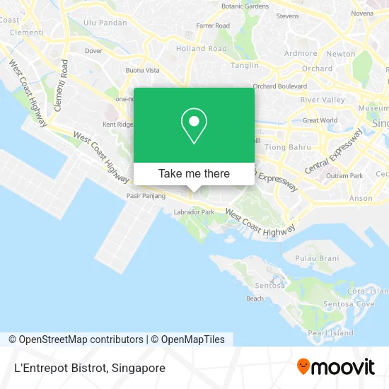 L'Entrepot Bistrot地图
