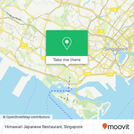 Himawari Japanese Restaurant, Singapore地图