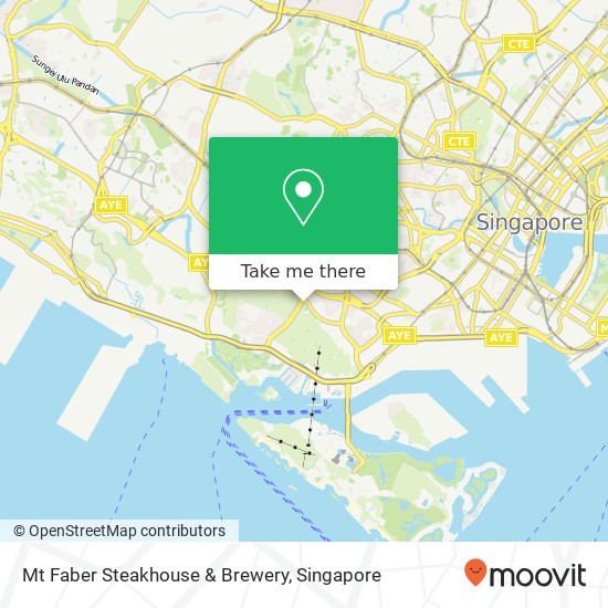 Mt Faber Steakhouse & Brewery, 2 Telok Blangah Way Singapore 098803 map