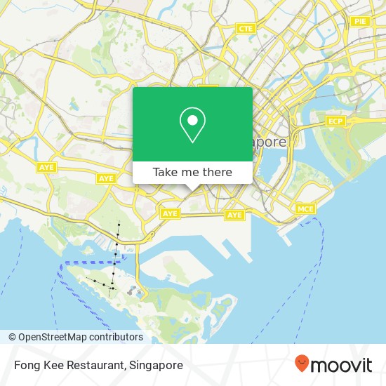 Fong Kee Restaurant, New Bridge Rd Singapore map