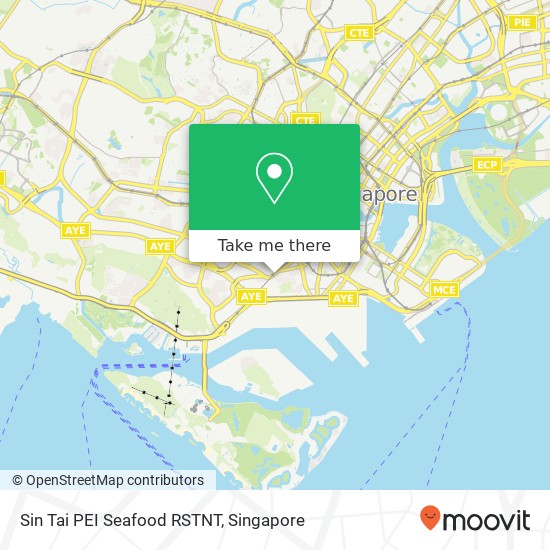 Sin Tai PEI Seafood RSTNT, Kg Bahru Rd Singapore map