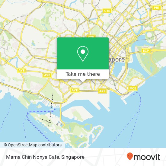 Mama Chin Nonya Cafe, Kg Bahru Rd Singapore 169349 map