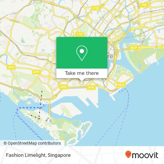 Fashion Limelight, 3 Tg Pagar Plz Singapore 081003 map