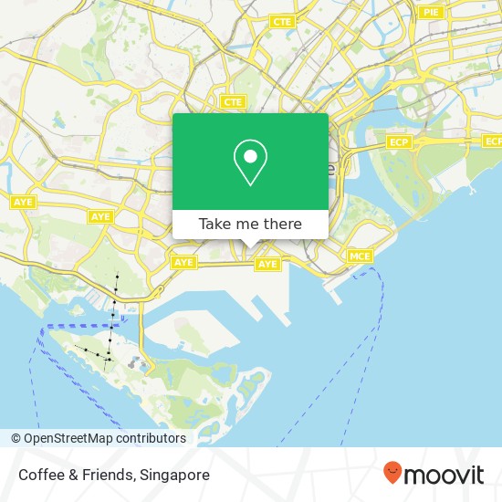 Coffee & Friends, 12 Gopeng St Singapore 078877地图