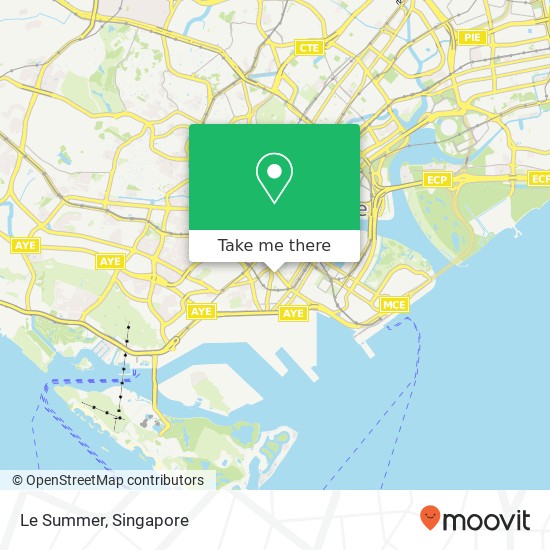 Le Summer, Murray St Singapore map
