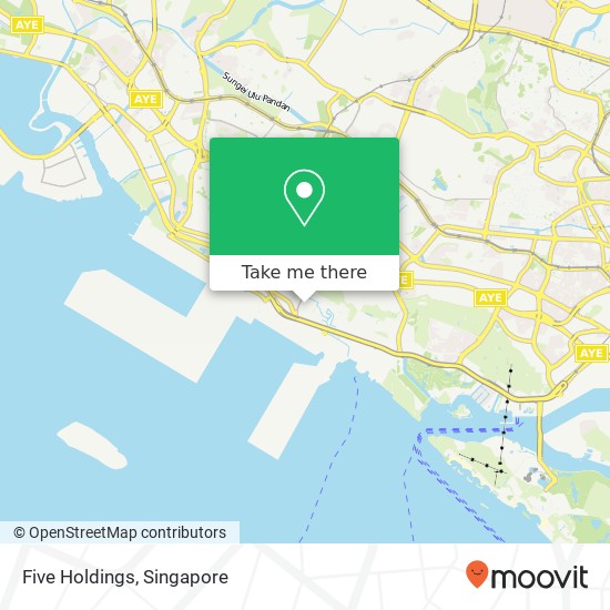 Five Holdings, Lor Sari Singapore 119111地图