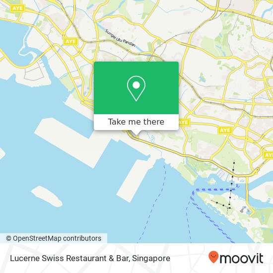 Lucerne Swiss Restaurant & Bar, Pasir Panjang Rd Singapore map