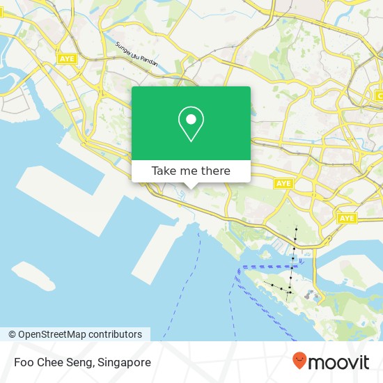 Foo Chee Seng, Singapore map