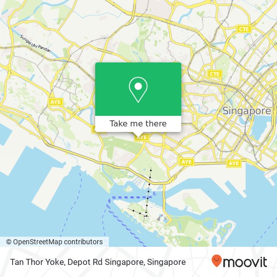 Tan Thor Yoke, Depot Rd Singapore map