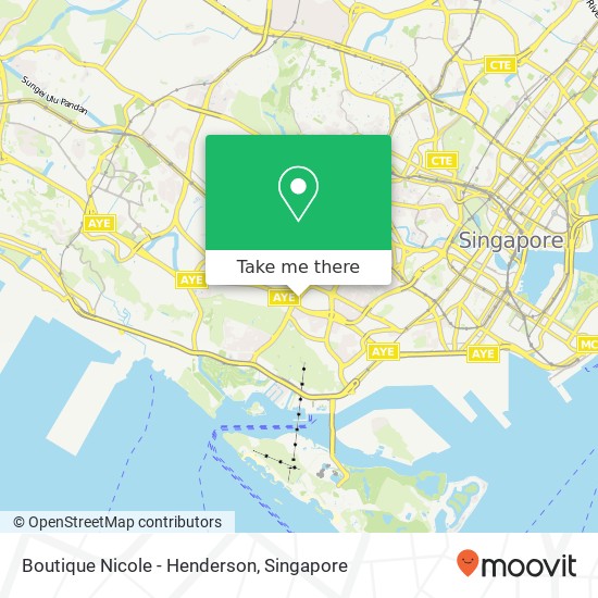 Boutique Nicole - Henderson, Henderson Park Conn Singapore地图
