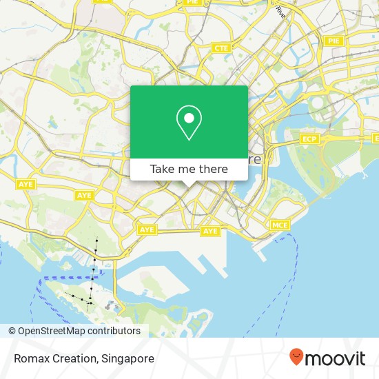 Romax Creation, New Bridge Rd Singapore map