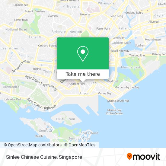 Sinlee Chinese Cuisine map