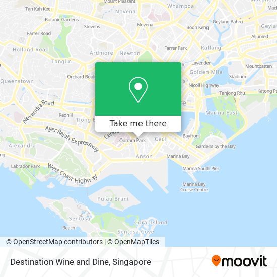 Destination Wine and Dine地图