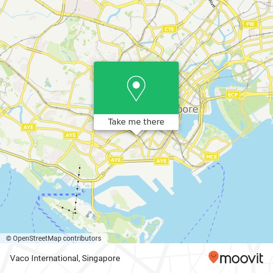 Vaco International, Outram Rd Singapore map