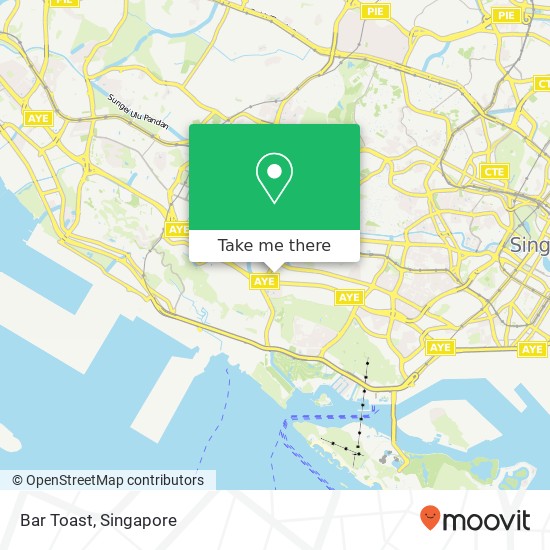 Bar Toast, 127 Bukit Merah Lane 1 Singapore 150127地图