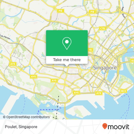 Poulet, 2 Alexandra Rd Singapore 159919 map