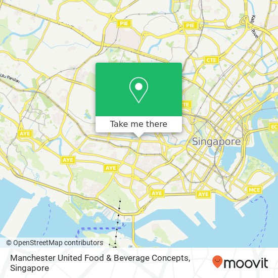 Manchester United Food & Beverage Concepts, Singapore地图