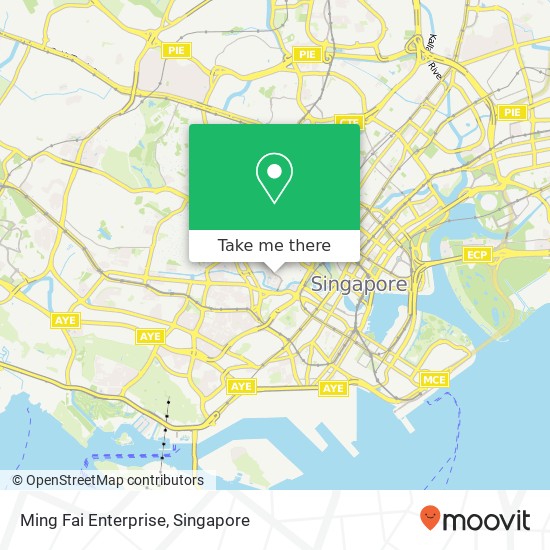 Ming Fai Enterprise, Martin Rd Singapore map