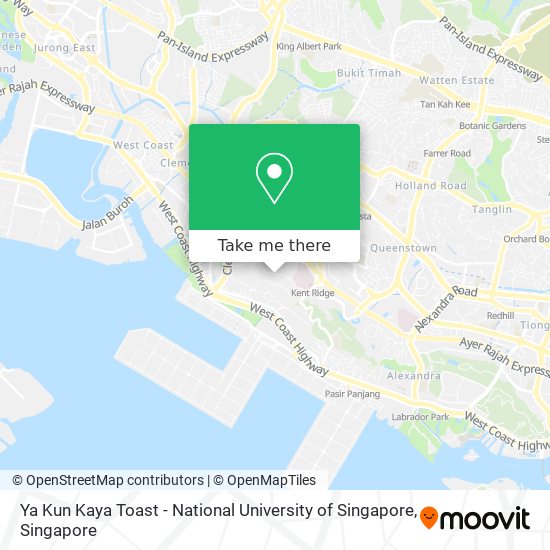 Ya Kun Kaya Toast - National University of Singapore map
