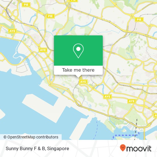 Sunny Bunny F & B, Lower Kent Ridge Rd Singapore map