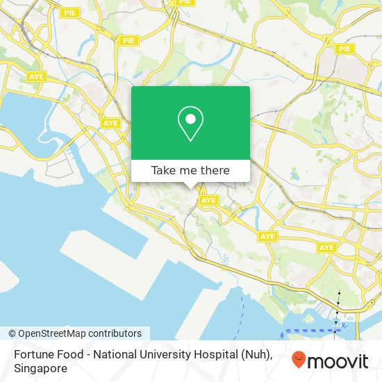 Fortune Food - National University Hospital (Nuh), Singapore map