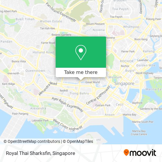 Royal Thai Sharksfin地图