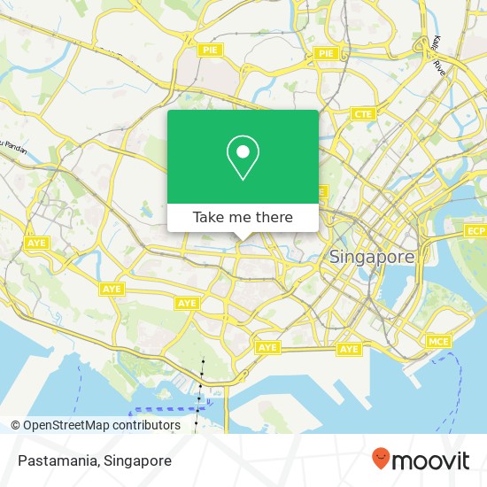 Pastamania, River Valley Rd Singapore地图