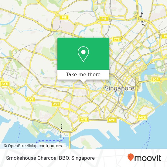 Smokehouse Charcoal BBQ, 1 Kim Seng Prom Singapore 237994地图