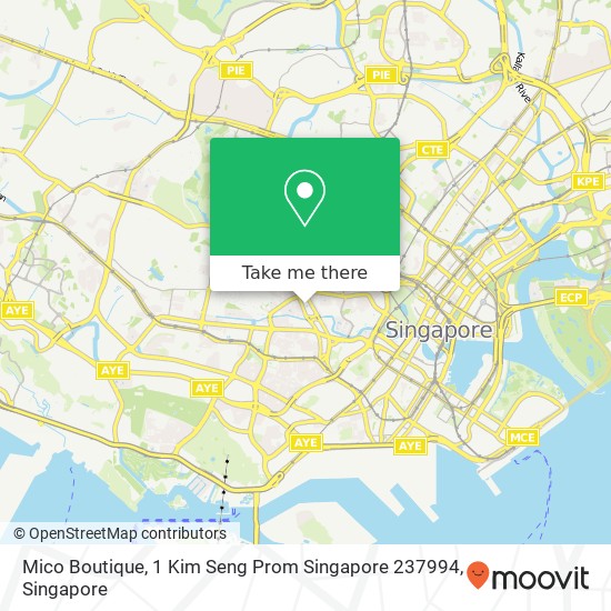 Mico Boutique, 1 Kim Seng Prom Singapore 237994 map