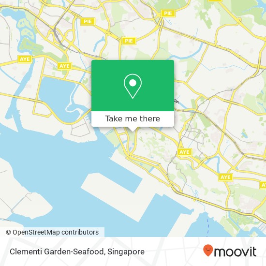 Clementi Garden-Seafood, Singapore map