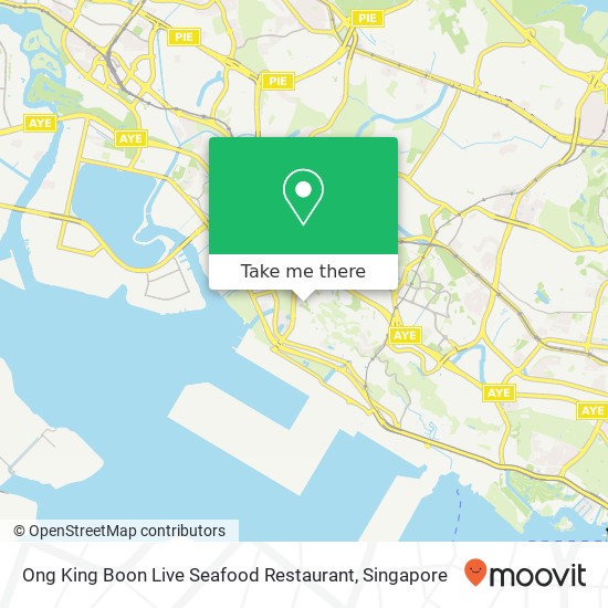 Ong King Boon Live Seafood Restaurant, 10 Kent Ridge Cres Singapore 119260 map