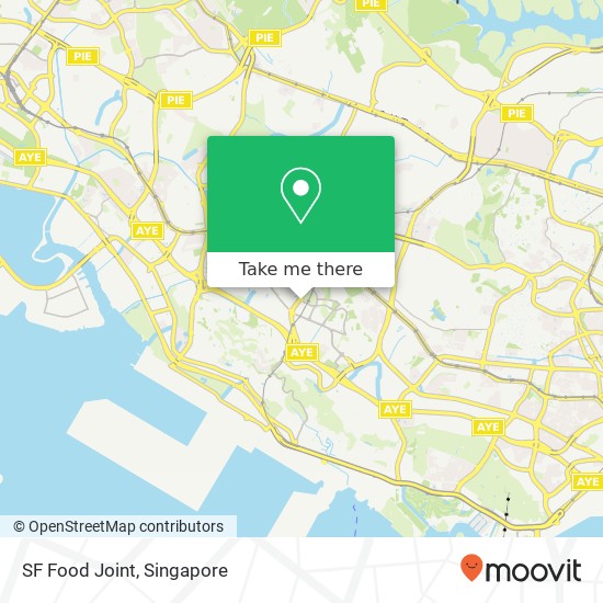 SF Food Joint, Singapore map