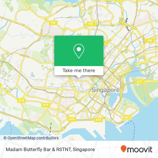 Madam Butterfly Bar & RSTNT, St Thomas Walk Singapore 238107 map