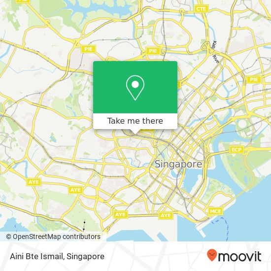 Aini Bte Ismail, Singapore地图