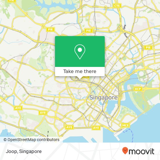 Joop, Singapore map