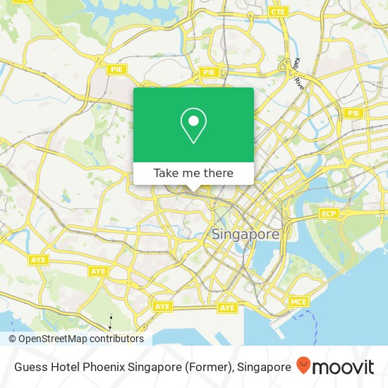 Guess Hotel Phoenix Singapore (Former), Somerset Rd Singapore map