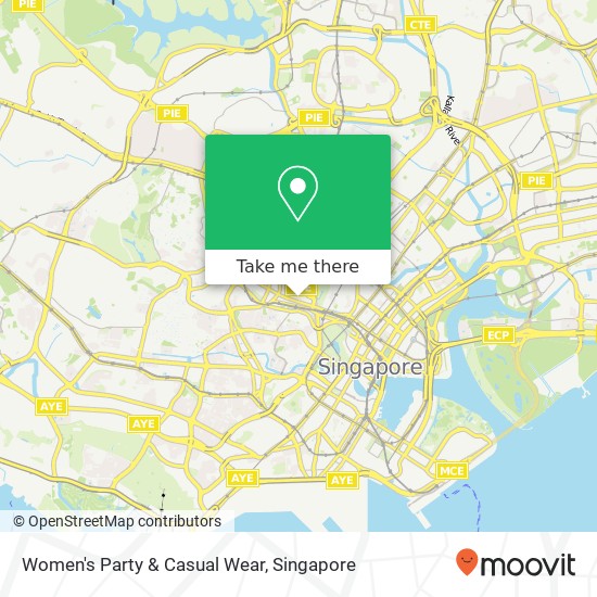 Women's Party & Casual Wear, Koek Rd Singapore地图