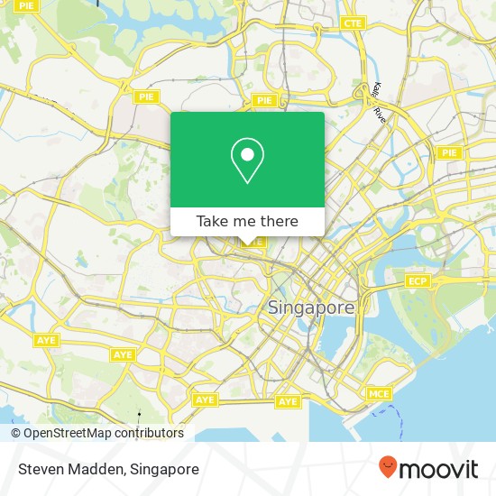 Steven Madden, Singapore map