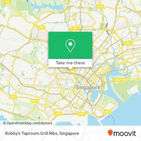 Bobby's Taproom.Grill.Ribs, Singapore map