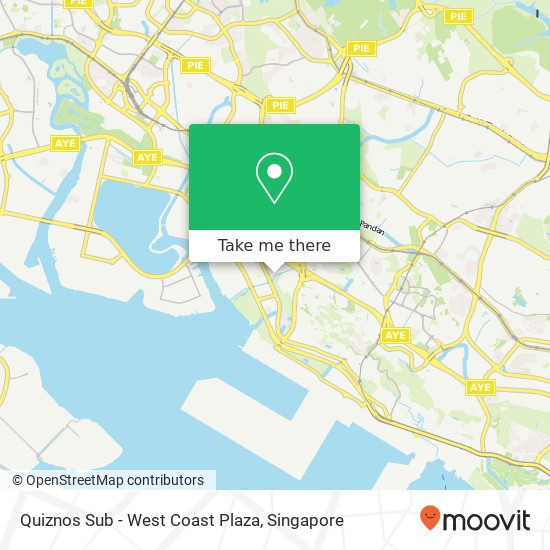 Quiznos Sub - West Coast Plaza, Singapore map